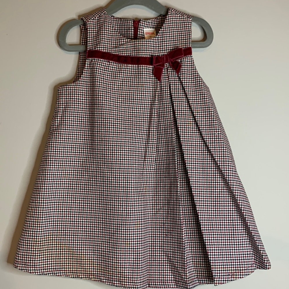 2T plaid dress